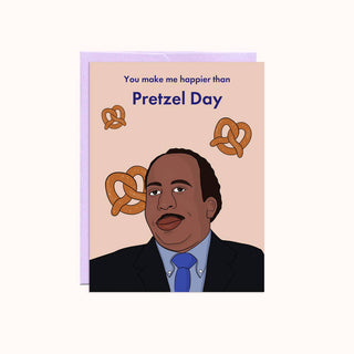 Stanley Pretzel Day | Love & Friendship Card