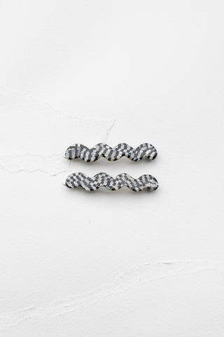 Eco Cloud Wave Slide Hair Pin Set