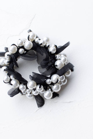 Multi Pearl Elastic Hair Tie