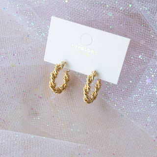 Aella Whirlwind Hoop Earrings