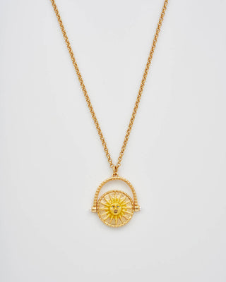 Night and Day Spinner Necklace