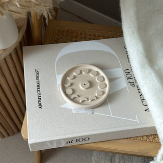 Moon Phases Incense Stick Holder | Celestial Incense Burner