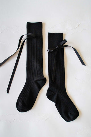 The Ribbon Knee Socks