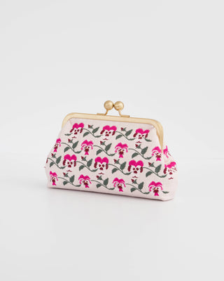 Pansy Pink Victoriana Clutch