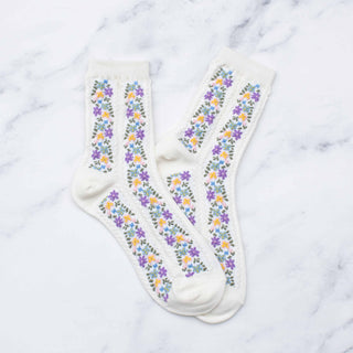 Women's Aahana Floral Casual Socks