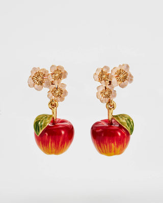 Apple Blossom Drop Earrings