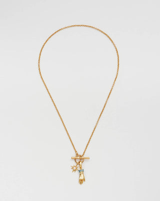 Palm Of Your Hand Pearl Toggle Necklace