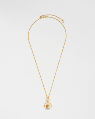 Aries Zodiac Spinner Necklace