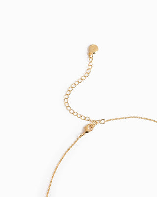 Open Frame CZ Pave Clover Necklace