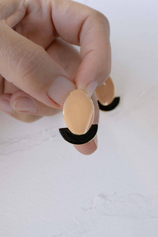 Modern Muse Enamel Earrings
