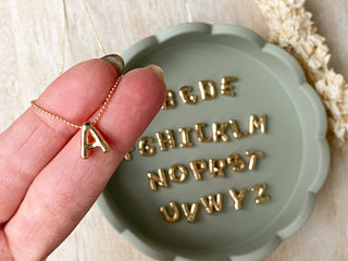 Balloon Letter Necklace