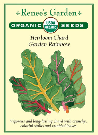 Heirloom Chard - Garden Rainbow Organic