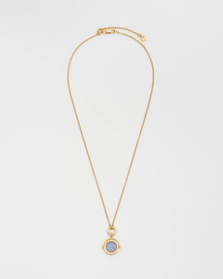 Gemini Zodiac Spinner Necklace
