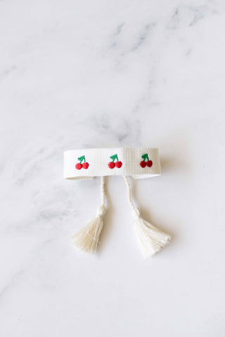 Vintage Cherry Adjustable Bracelet