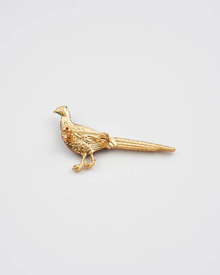 Pheasant Enamel Brooch