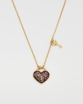 Hera Heart Lock & Key Necklace