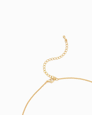 Pink Coin Tulip Pendant Necklace