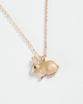 Enamel Rabbit Short Necklace