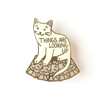 Tarot Reader Cat - Hard Enamel Pin