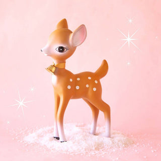 Retro Deer Figurine - Brown