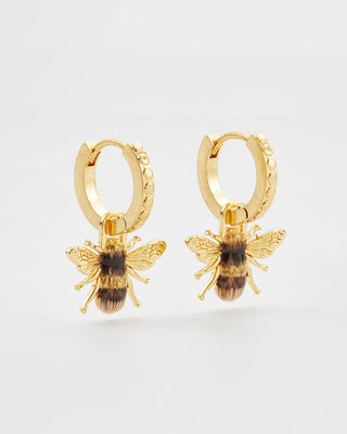 Bee Huggie Earring