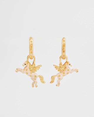Pegasus Huggie Earring