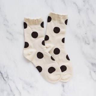 Women's Abstract Polka Dots Casual Socks