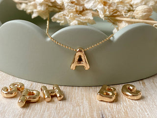 Balloon Letter Necklace