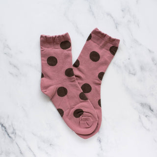 Women's Abstract Polka Dots Casual Socks