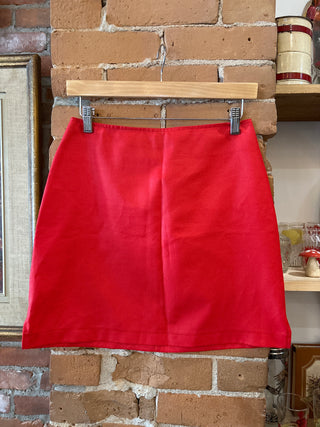 Vintage 725 Red Mini Skirt