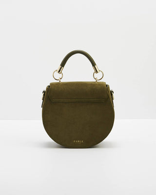 Charlotte Meadow Scene Embroidered Saddle Bag