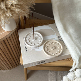 Moon Phases Incense Stick Holder | Celestial Incense Burner