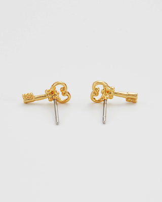 Key Stud Earrings