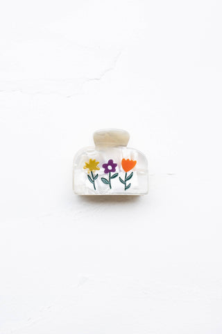 Eco Flowers in Bloom Hair Claw Clip