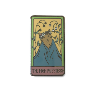 The High Priestess - Hard Enamel Pin