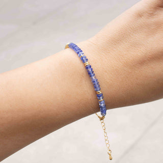 Elegant Blue Natural Stone Bracelet