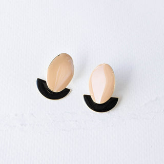 Modern Muse Enamel Earrings