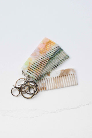 Eco Acetate Comb Bag Charm