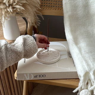 Moon Phases Incense Stick Holder | Celestial Incense Burner