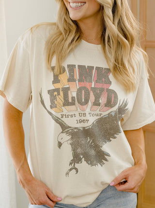 Pink Floyd Eagle Off White Thrifted Licensed Graphic Tee