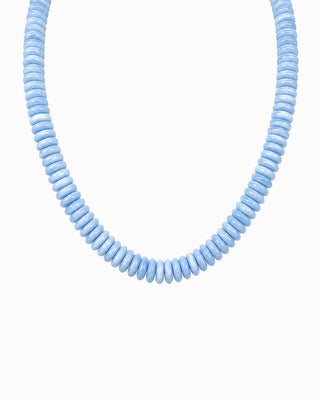 Summer Disc Marble Beaded Necklace
