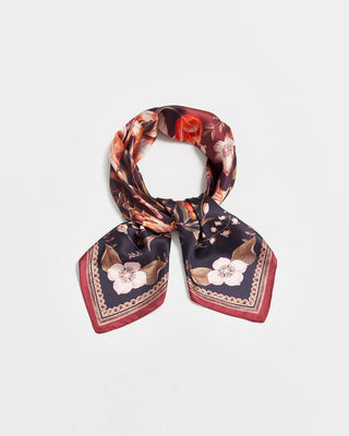 Aurora Tales Peach Square Scarf