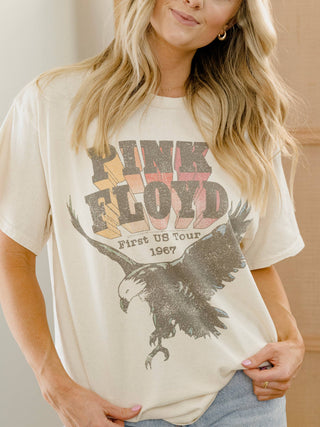 Pink Floyd Eagle Off White Thrifted Licensed Graphic Tee