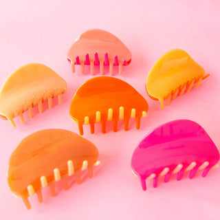 Two-Tone Hair Claw | Dragon Fruit