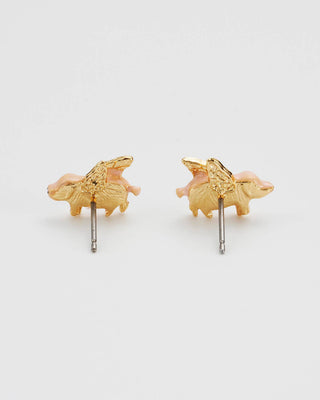 Flying Pig Stud Earrings