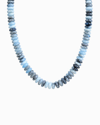 Summer Disc Marble Beaded Necklace