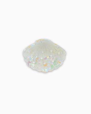 Beach Pearl Seashell Hair Clip
