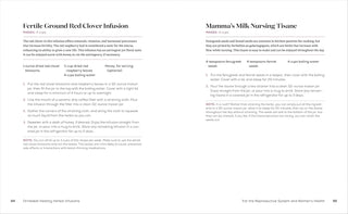 Drinkable Healing Herbal Infusions
