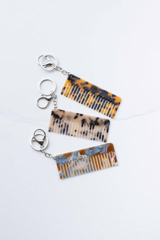 Eco Acetate Comb Bag Charm