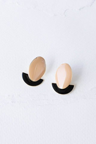 Modern Muse Enamel Earrings